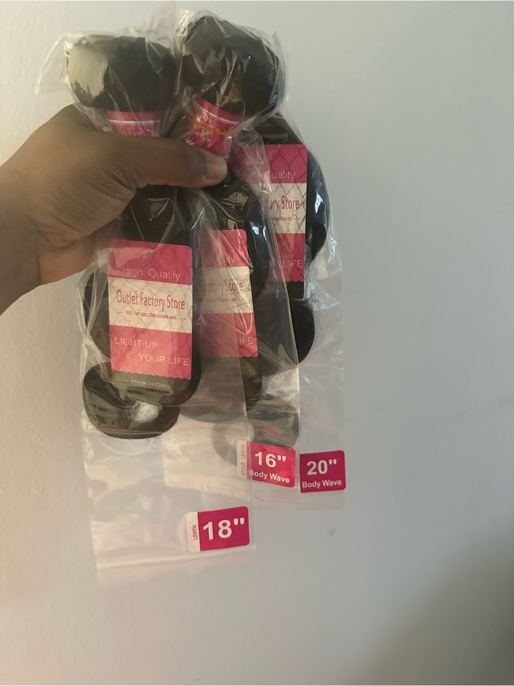 Black Body Wave Hair Bundles - Multiple Lengths